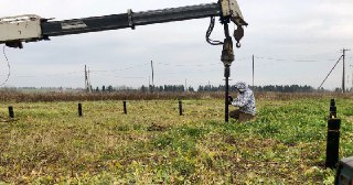 Установка винтовых свай Тихорецк цена от 3061 руб.